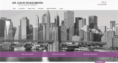 Desktop Screenshot of drdavidrosenberg.com